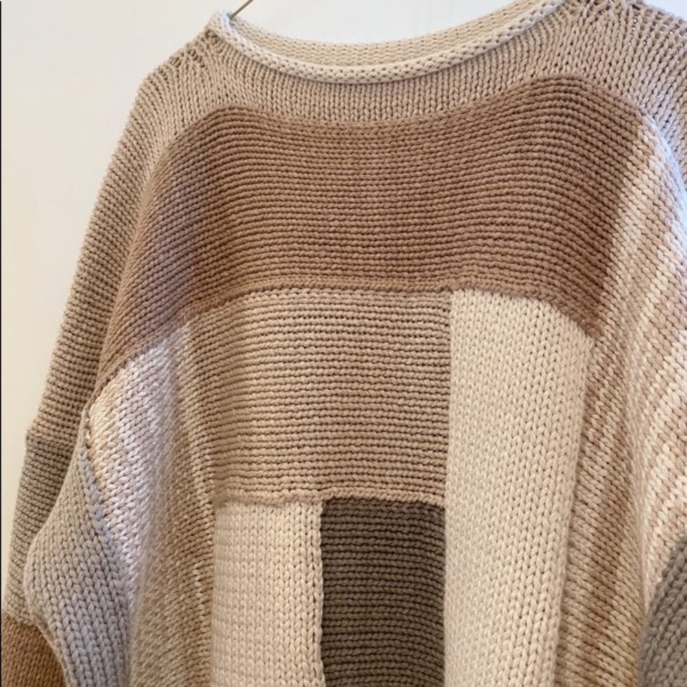 Lauren Manoogian Log Cabin Pullover Size 1 - Picture 2 of 4
